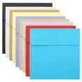 Hims 100pcs Kraft Paper Envelopes Blank Envelopes Invitation Cards