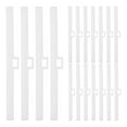 Hims 30pcs Window Blind Slat Holders Blind Top Slat Hangers Vertical