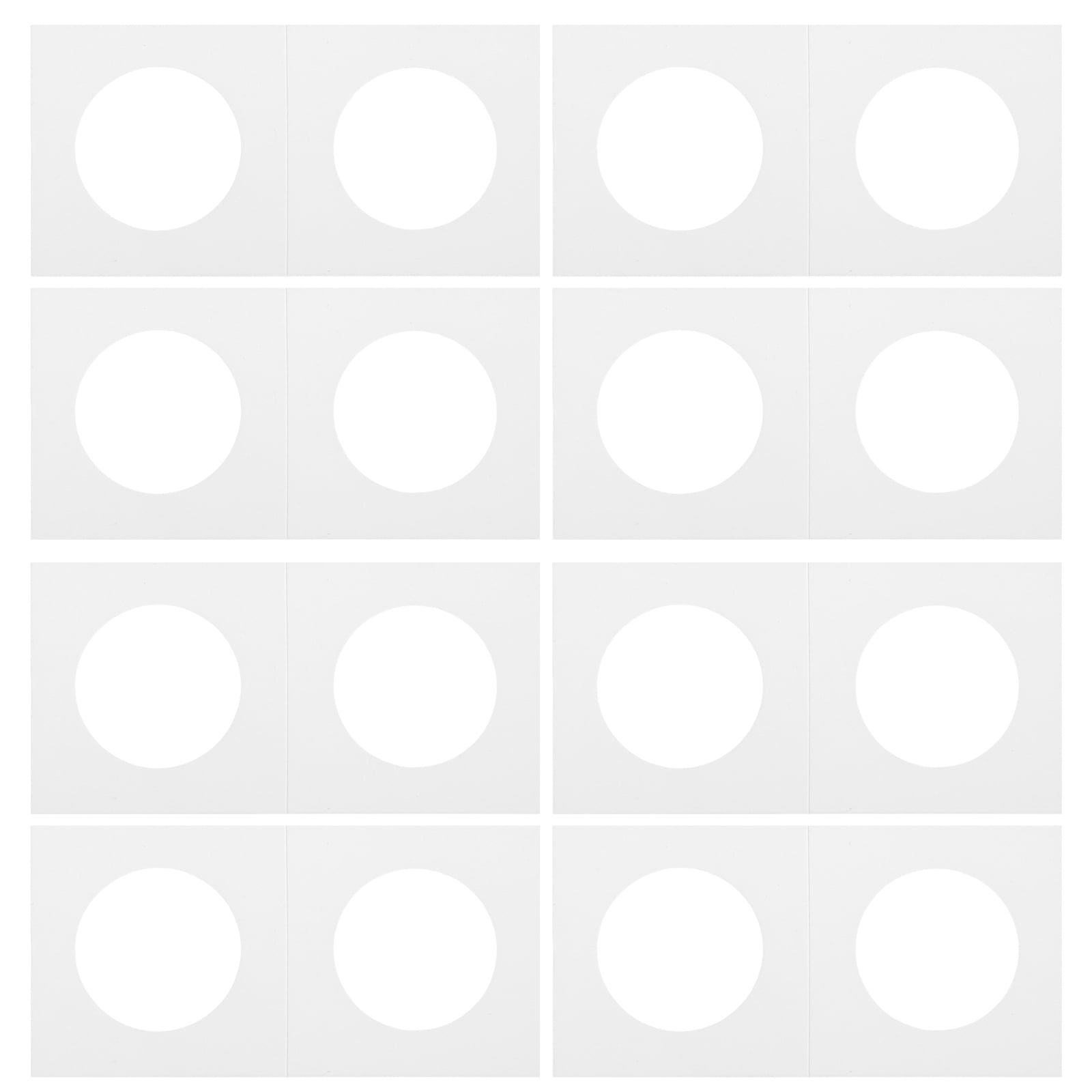 Hims 400pcs Coin Holder Cardboard Coin Holders Coin Flips Coin