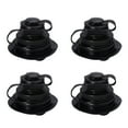 Hims 4pcs PVC Boston Boat Air Antileak Inflation Pump Hose Adapter for