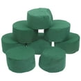 Hims 8pcs Floral Mud Round Artificial Flower Mud Blocks for Flower