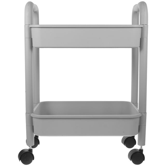 Hims Plastic Rolling Utility Cart Bathroom Cosmetic Storage Trolley