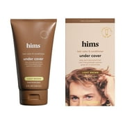 Hims Under Cover Hair Color & Conditioner for Men Semi Permanent Blends Grays, Light Brown, 5 fl oz