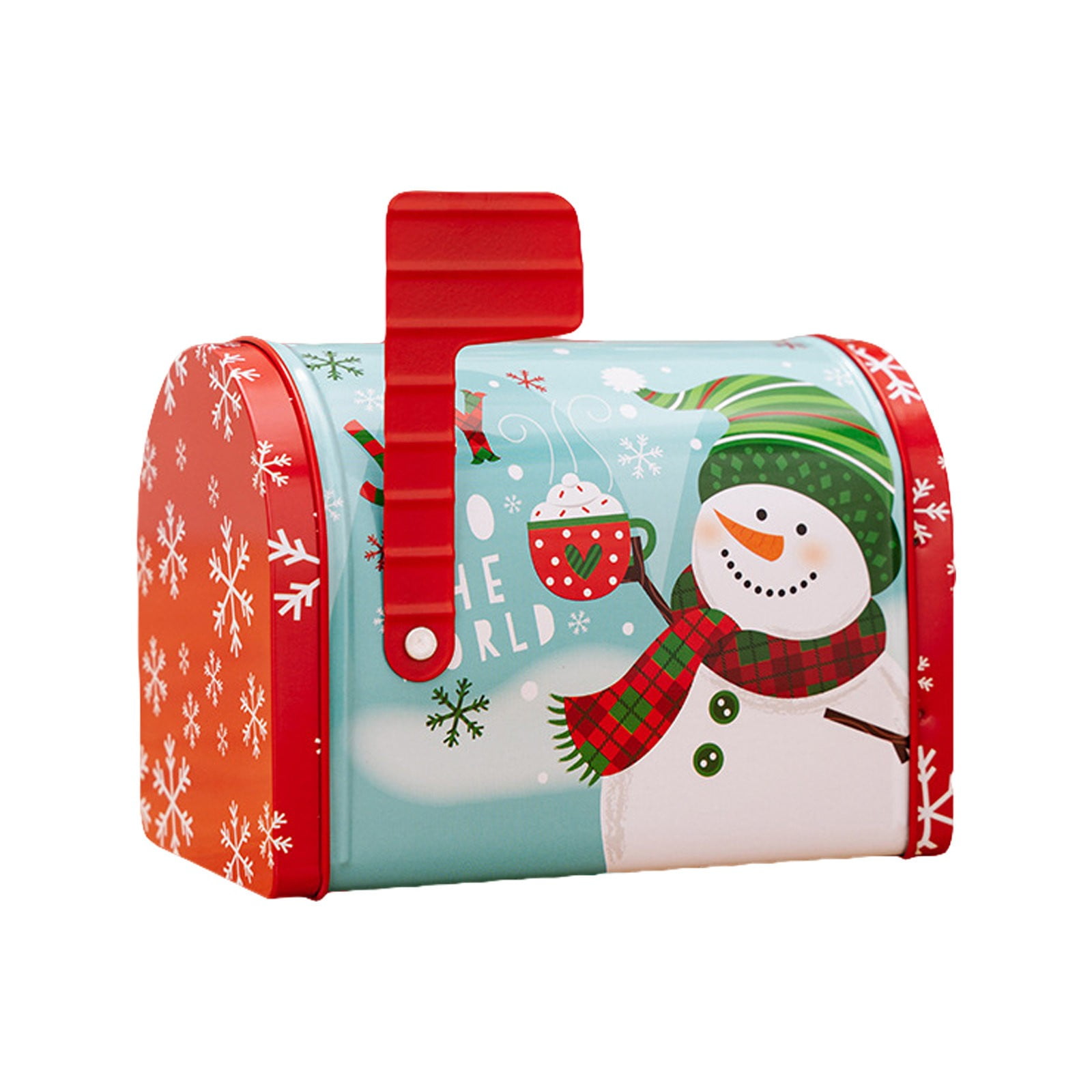 Hinati Clearance Warehouse Christmas Cookie Tins Tinplate Candy Boxes