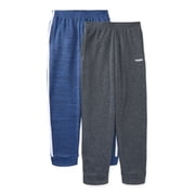 Hind Boys Athletic Performance Fleece Joggers, 2-Pack, Sizes 4-16