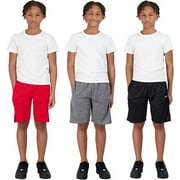 Hind Boys 3 Pack Active Shorts Size 5-16
