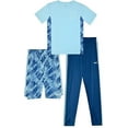 thumbnail image 1 of Hind Boys 3 Piece Active T Shirt , Shorts and Jogger Set , Size 8-12, 1 of 1