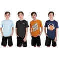 thumbnail image 1 of Hind Boys 4 Pack Active T Shirts Size 5-16, 1 of 4