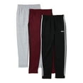 thumbnail image 1 of Hind Boys Active Fleece Jogger Sweatpants, 3-Pack, Sizes 4-16, 1 of 4