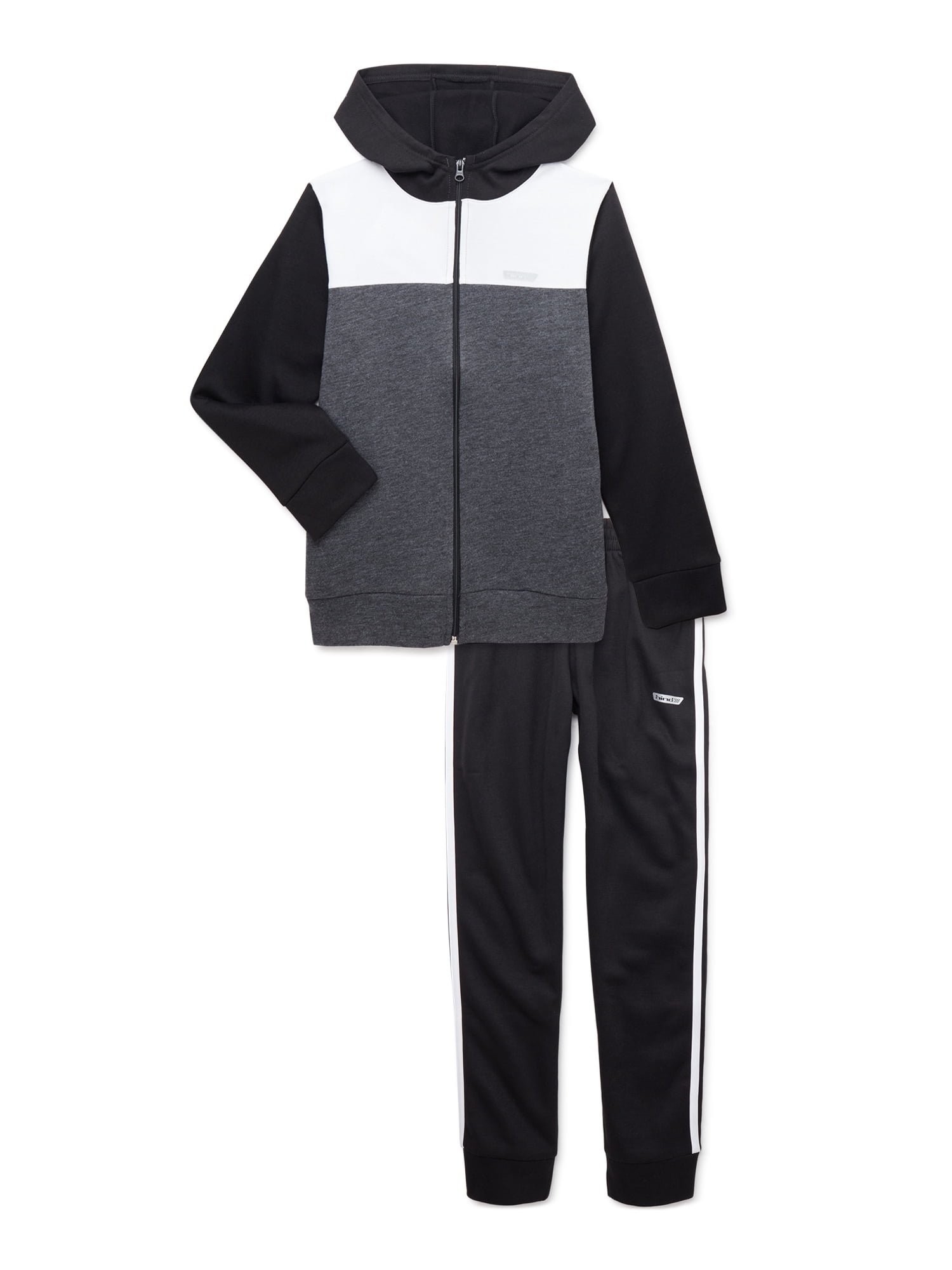 Hind Boys Active Tech Fleece Hoodie and Jogger Pants Set, 2-Piece, Sizes 8-16