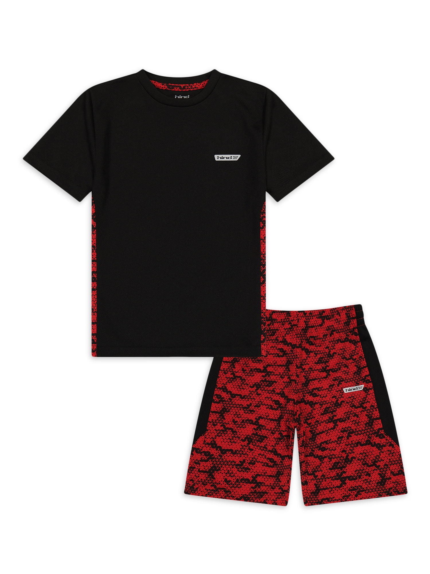 Hind Boys Activewear 2 Piece Tee and Short Set Sizes 4 12