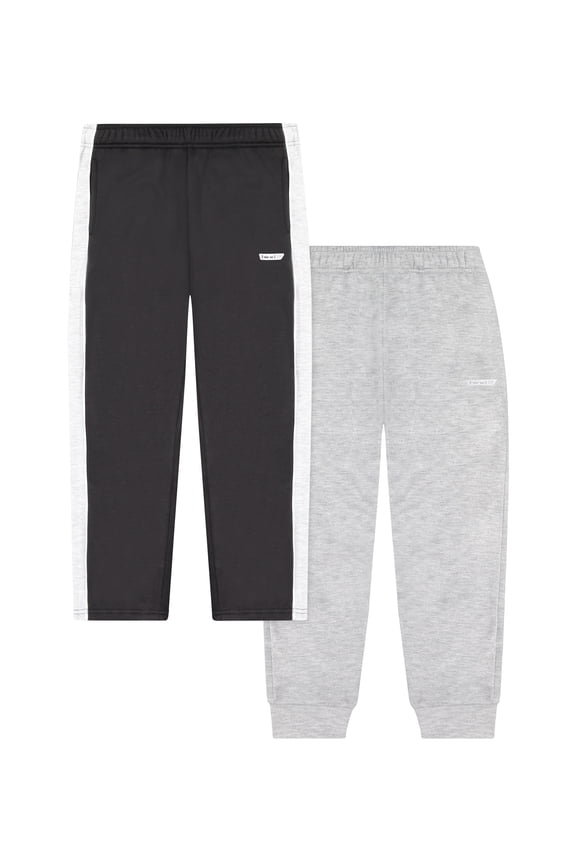 Boys Fleece Jogger Pants, 2-Pack, Sizes 4-16