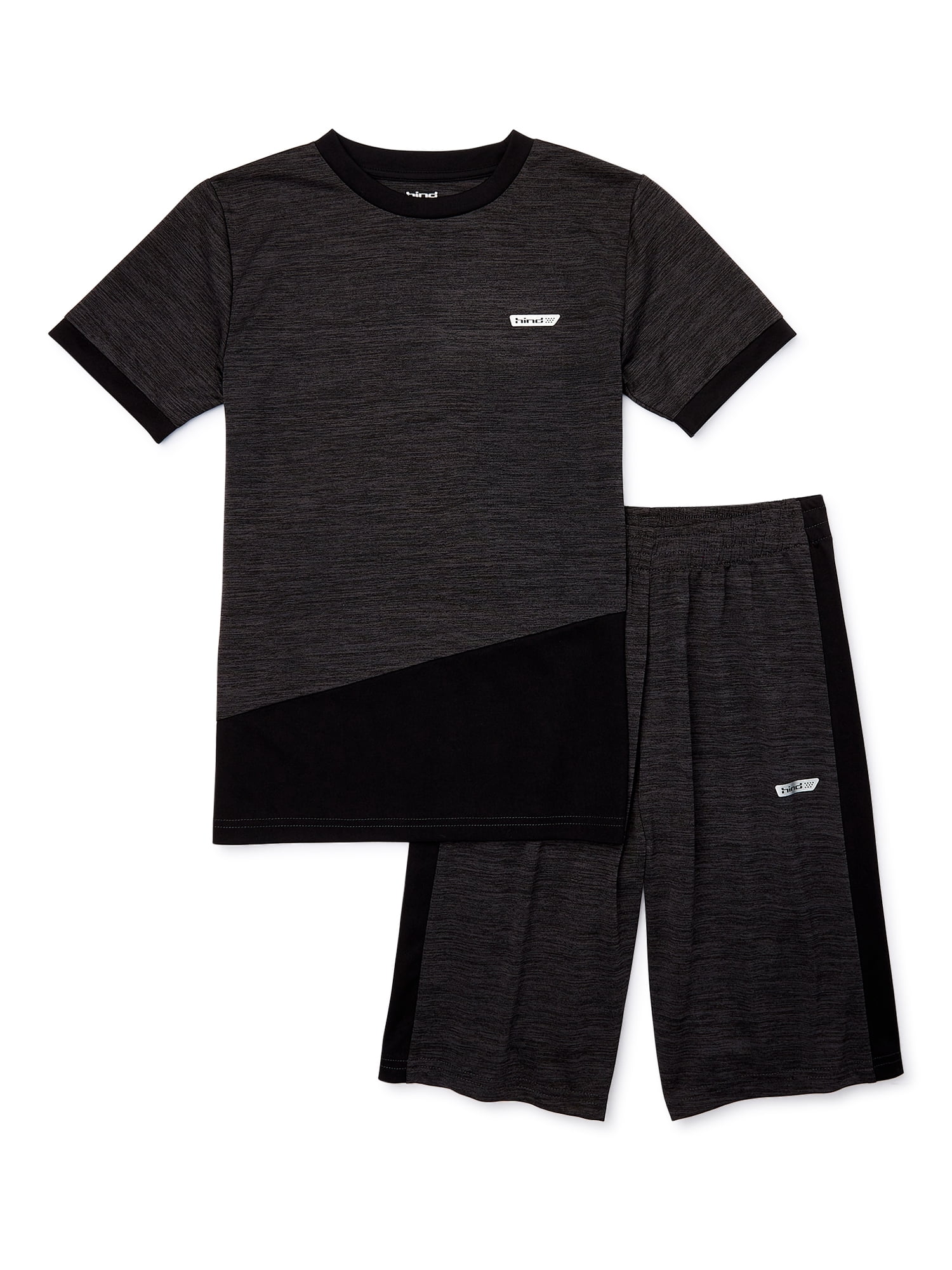 Hind Boys Tee and Shorts Activewear Set, 2-Piece, Sizes 4-12