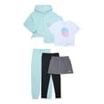 thumbnail image 1 of Hind Girl's Athletic 6-Piece Performance Set, Sizes 4-16, 1 of 13