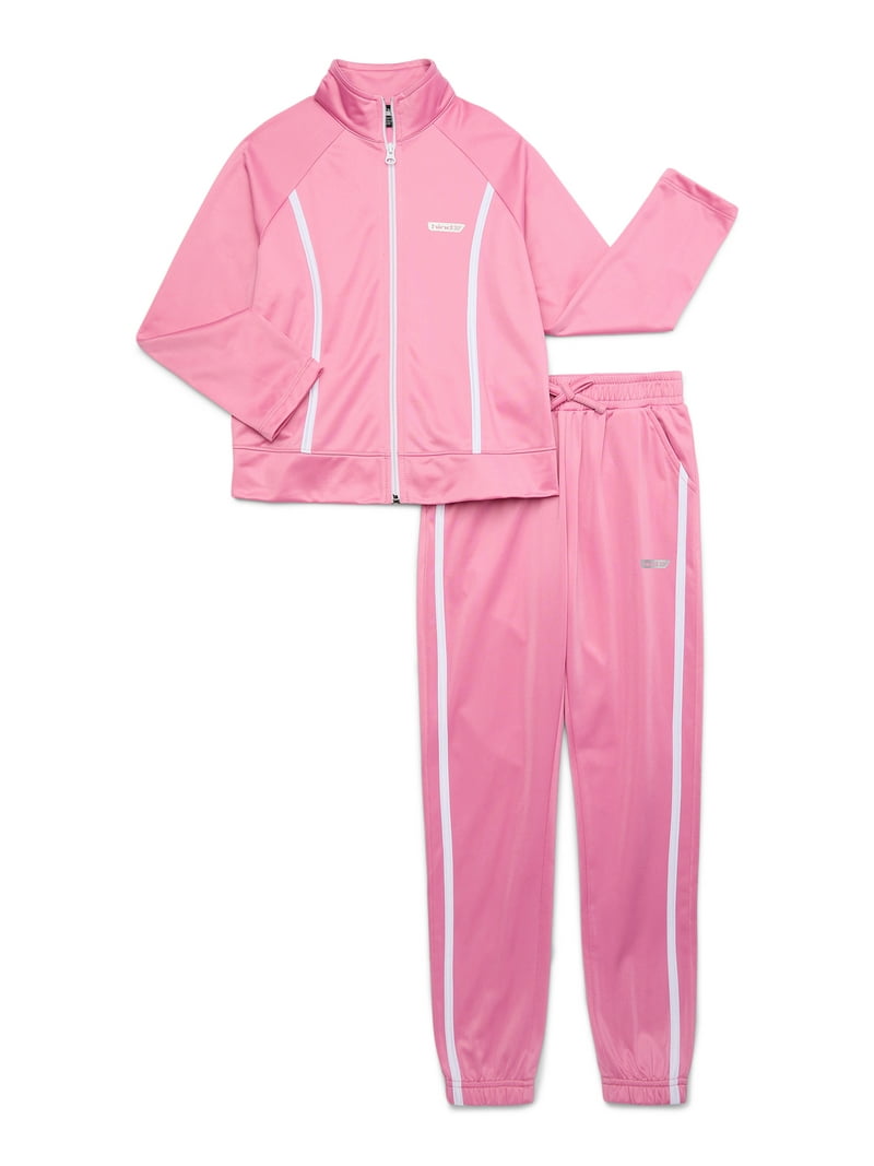 Hind Girls Athletic Performance Jacket and Joggers Set, 2-Piece