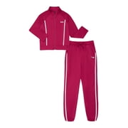 Hind Girls Athletic Performance Jacket and Joggers Set, 2-Piece, Sizes 4-16