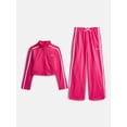 thumbnail image 1 of Hind Girls Athletic Performance Jacket and Open Botton Pants, 2 Piece, Sizes 4-16, 1 of 3