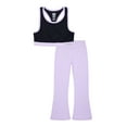 thumbnail image 1 of Hind Girls’ Active Bra and Leggings Set, 2-Piece, Sizes 4-16, 1 of 3