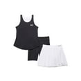 thumbnail image 1 of Hind Girls' Active Tank Top, Bike Shorts and Skort Set, 3-Piece, Sizes 4-16, 1 of 4