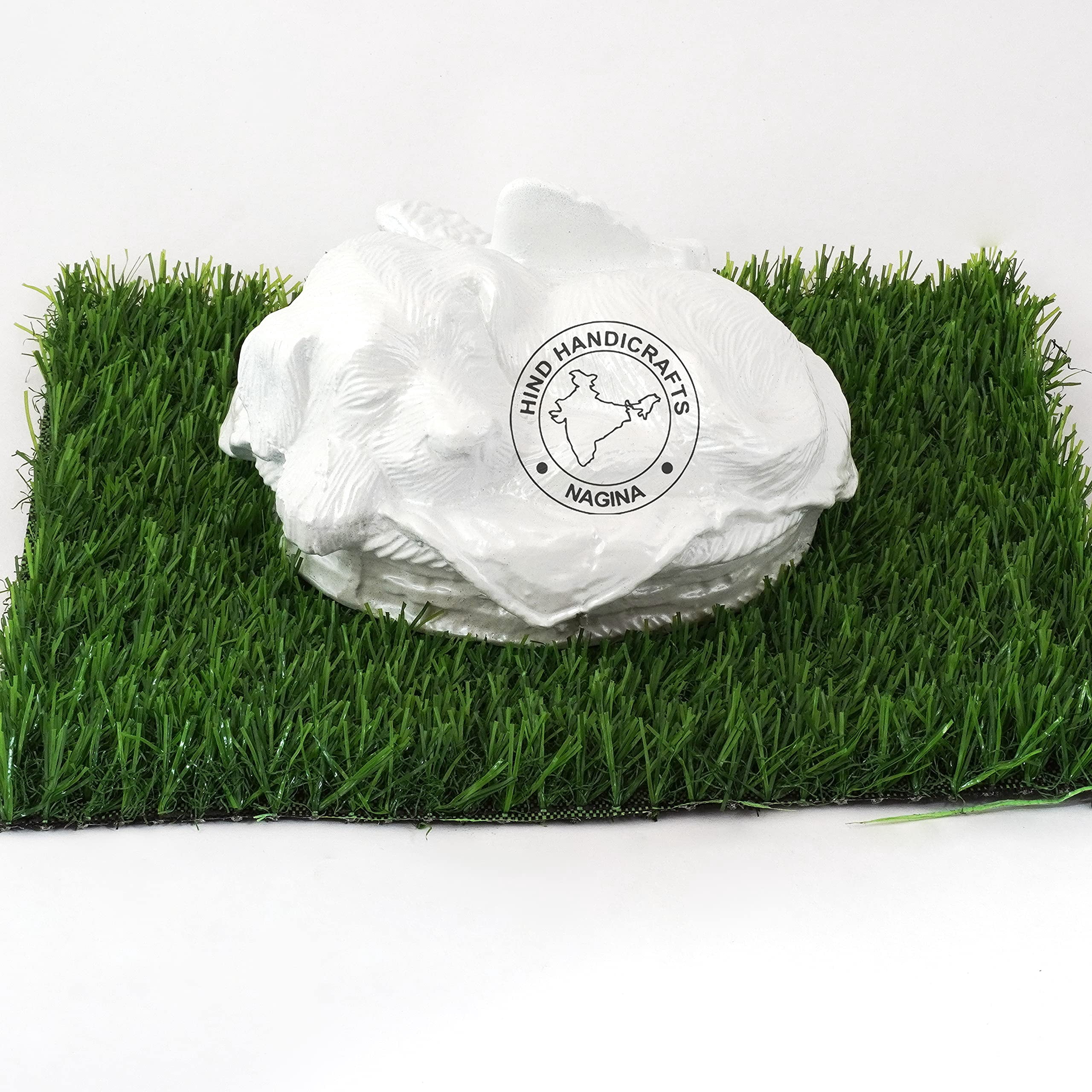 Hind Handicrafts Aluminium Contemporary Angel Dog Sleeping Cremation ...