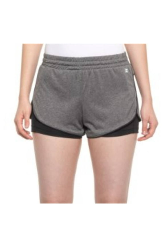 Knit Shorts with Built-in Liner, Size L