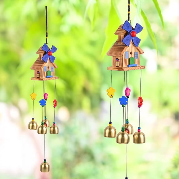 Hindcraft Feng Shui Wind Chimes for Good Luck Vastu Home Decor