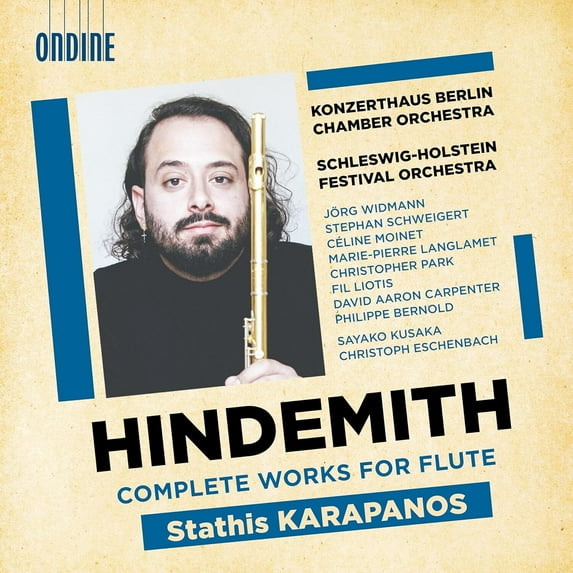Hindemith / Karapanos / Schweigert - Complete Works for Flute - Music & Performance - CD