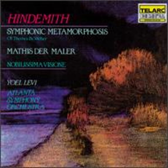 Pre-Owned Hindemith: Mathis der maler; Nobilissima Visione; Symphonic Metamorphosis (CD 0089408019524) by Atlanta Symphony Orchestra, Yoel Levi (conductor)