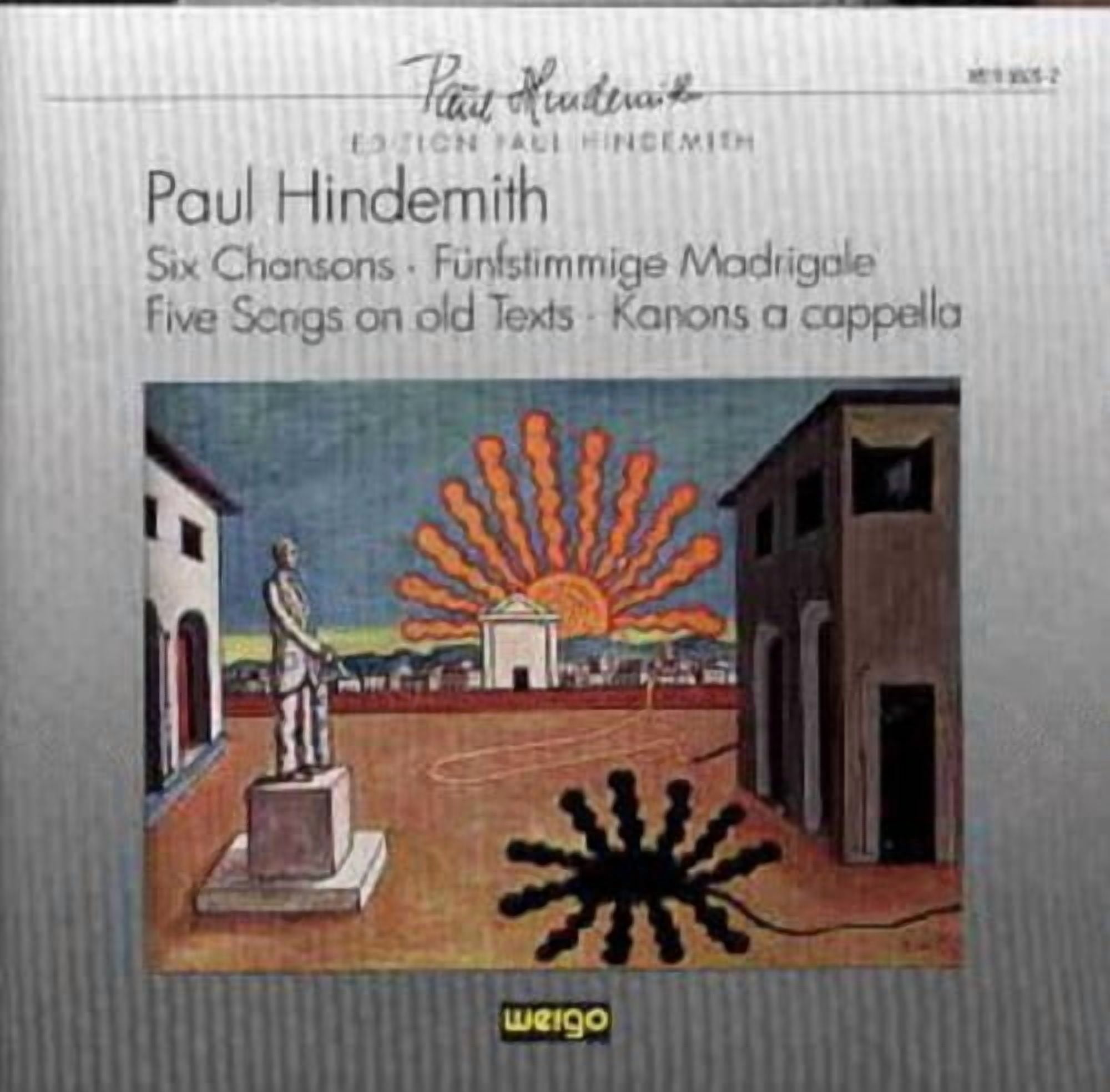 Hindemith / Parkman / Rundfunkchor Berlin - 6 Chansons / Zwolf Madrigale - Music & Performance - CD