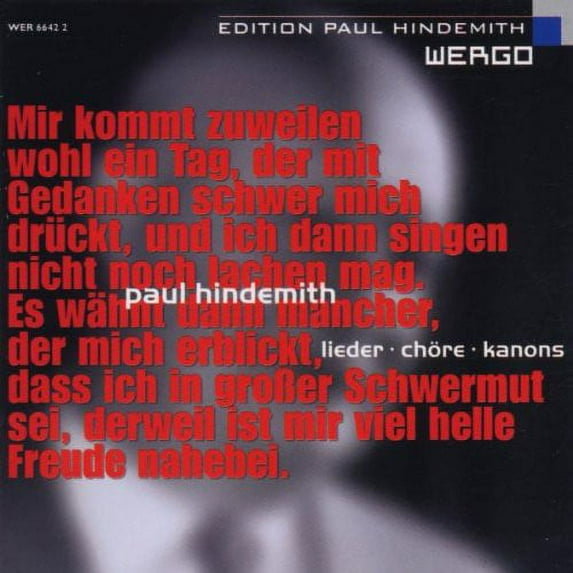 Hindemith / Rundfunkchor Berlin - Lieder / Chore / Kanons - Music & Performance - CD