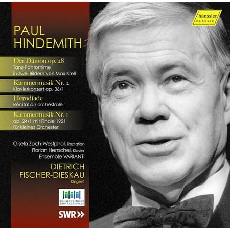 Hindemith / Zoch-Westpha / Ensemble Variant - Hindemith: Der Damon & Herodiade - Music & Performance - CD