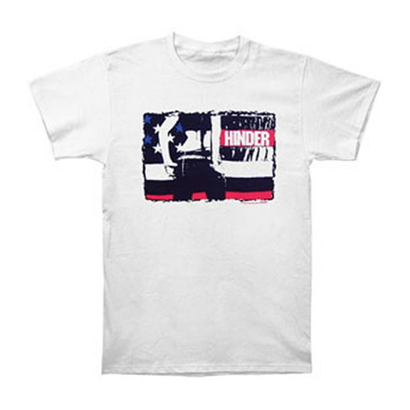 Hinder Men's American T-shirt Medium White