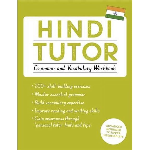 Hindi Tutor : Grammar and Vocabulary Workbook (Learn Hindi with Teach Yourself) (Paperback)