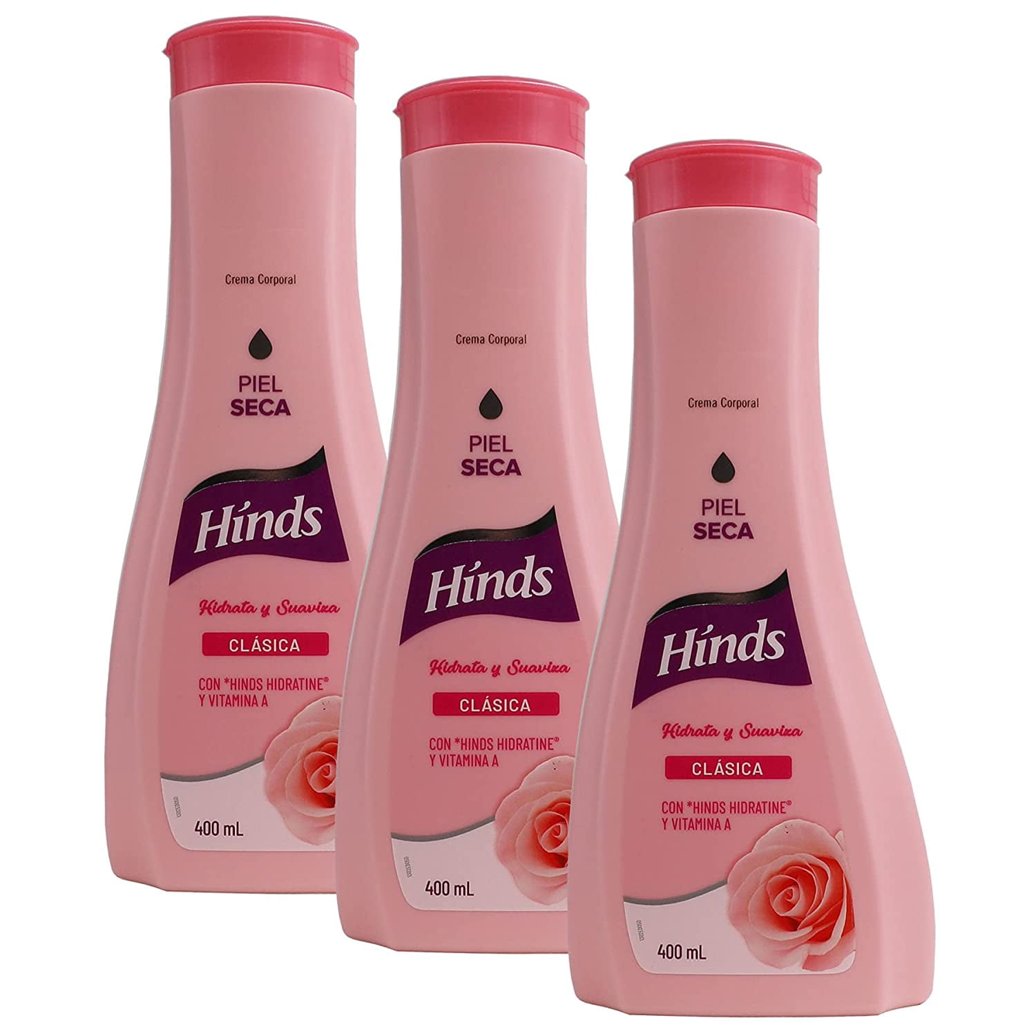 Hinds Body Lotion Clasica, Body Lotion with Vitamin A, Moisturizes and