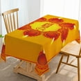 thumbnail image 1 of Hindu Diwali Tablecloth India Festival of Lights Decoration Deepavali Party Supply Decor Kitchen Dining Room Table Cloth, 1 of 5
