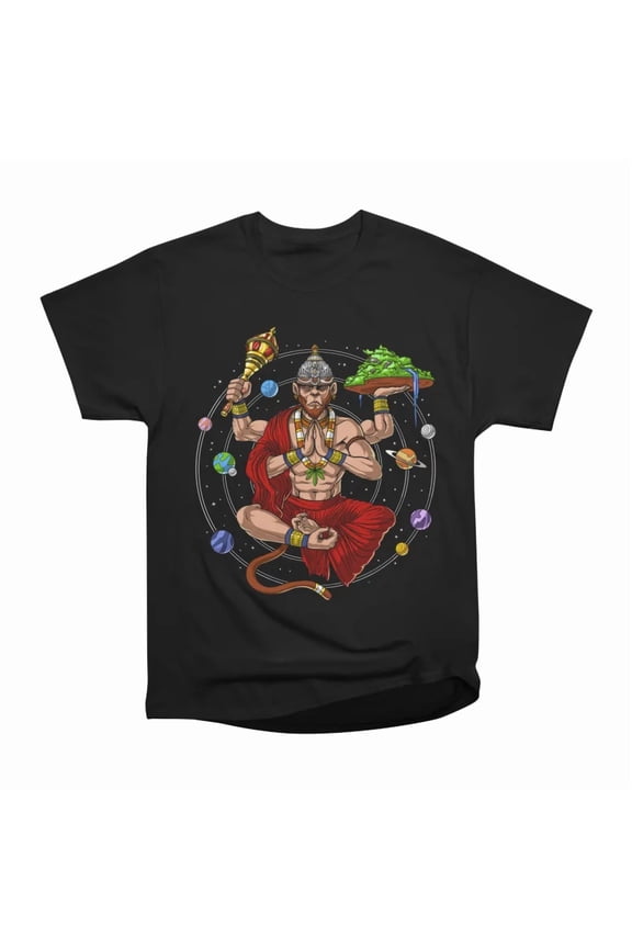 Hindu God Hanuman T-Shirt Tee Gift For Him Merch For Her Apparel For Friend