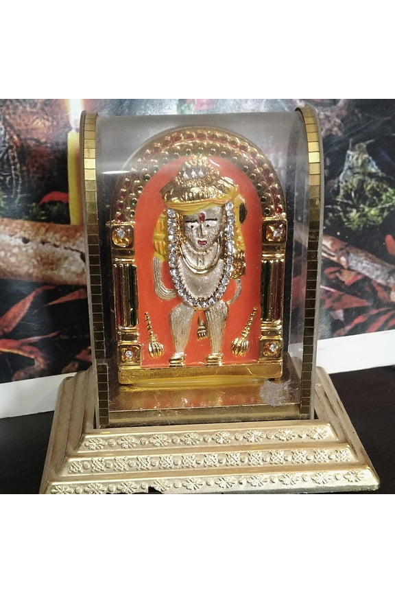 Hindu God Hanuman Temple Balaji Powerful Locket Protection from Evil Black magic