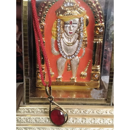 Hindu God Hanuman Temple Balaji Powerful Locket Protection from Evil Black magic