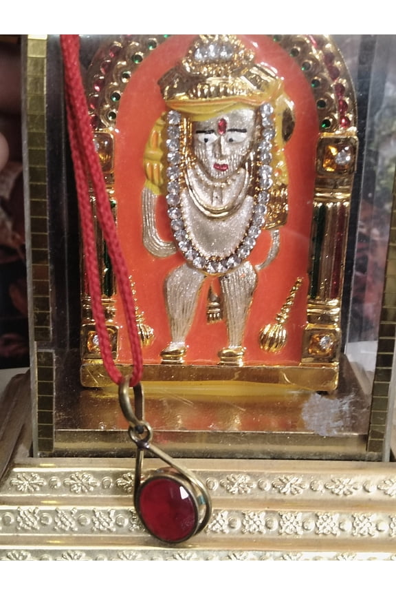 Hindu God Hanuman Temple Balaji Powerful Locket Protection from Evil Black magic