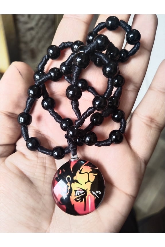 Hindu God Hanuman Temple Balaji Powerful Locket Protection from Evil Black magic