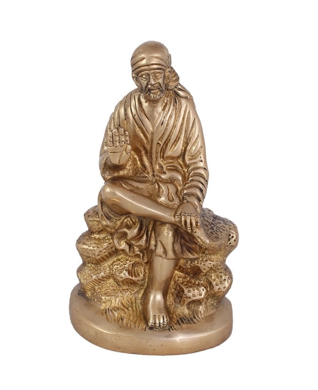 Arihant Craft® Hindu God Shirdi Sai Baba Idol Statue Sculpture Hand ...