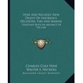 thumbnail image 1 of Hine And Nichols' New Digest Of Insurance Decisions, Fire And Marine : Together With An Abstract Of The Law (Paperback), 1 of 1