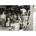 thumbnail image 1 of Hine Glass Blowers 1909. Nmen Working The Night Shift At The Cumberland Glass Works In Bridgeton New Jersey., 1 of 4