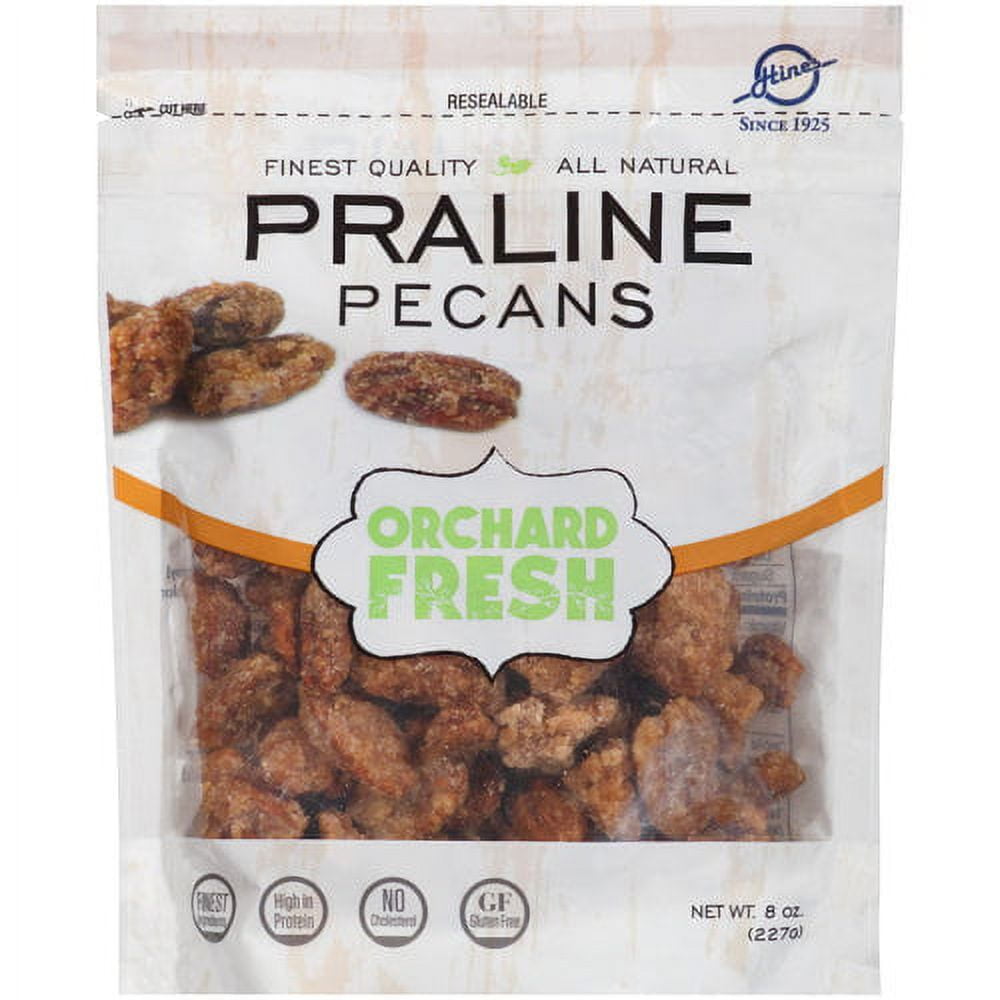 Hines Orchard Fresh Praline Pecans, 8 oz