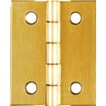 thumbnail image 1 of National Hardware Hinge Brass - Doors Hardware Hinge - 1-1/2 x 1-1/4 In. Multicolor, 1 of 1