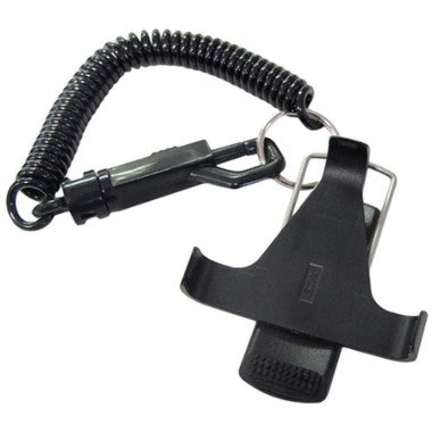 Hinge Clip Assembly with Coil Lanyard (BPX Phones) PTO511.