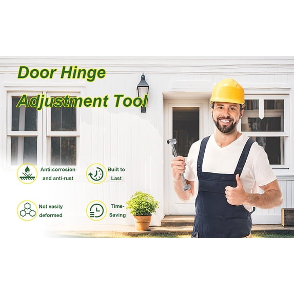 Hinge Gap Adjusting Wrench, Premium Quality Door Hinge Adjustment Tool,Ergonomic Reliable Manual Hinge Spanner,Multipurpose Door Repair Tool for Fire Doors,Supermarket Doors and Door Hinge Alignment