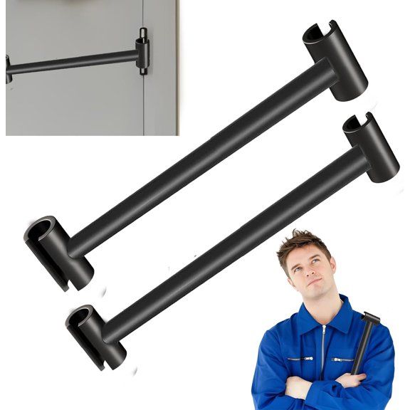 Hinge Gap Adjustment Wrench Kit, Hinge Adjustment Tool for Cabinet Alignment and Door, Stainless Steel Bender Wrench, 2pcs/Set-(14mm-25mm) Door Hinge Repair Tool