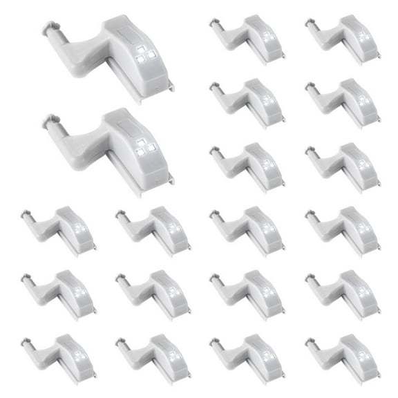 Hinge LED Sensor Light, Warm Cool LED Hinge Light Cabinet Hinge LED Light Wardrobe Hinge Lamp for Home Kitchen Living Room Bedroom Cabinet Cupboard Closet Wardrobe M0S0