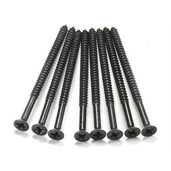 Hinge Outlet Oil Rubbed Bronze Wood Screws 9 X 3 Inch - 24 Pack